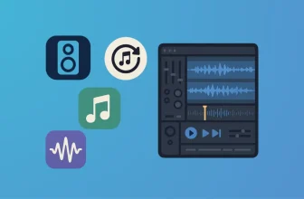 Music and audio editing application icons