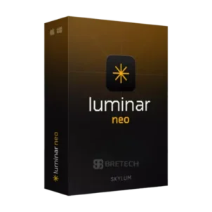 Luminar Neo software product packaging