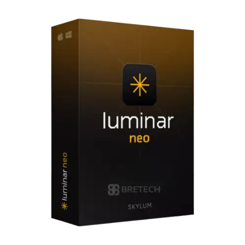 Luminar Neo software product packaging