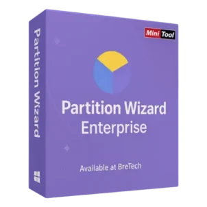 Partition Wizard Enterprise software box design