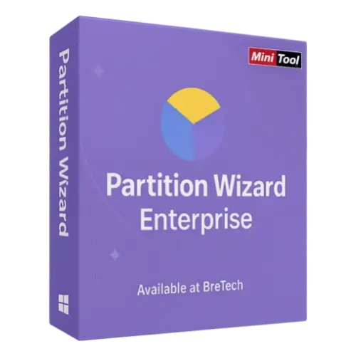 Partition Wizard Enterprise software box design