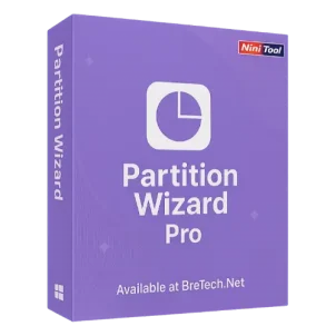 Partition Wizard Pro software box design on display.