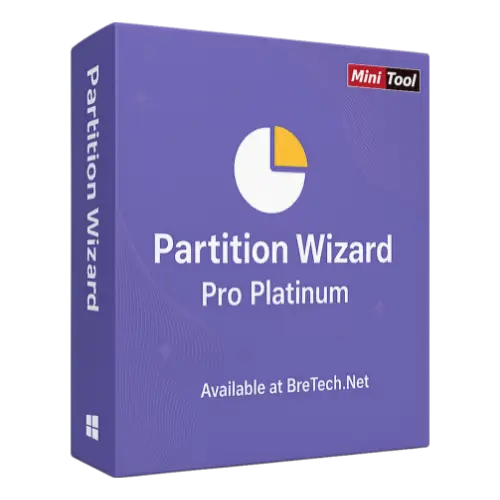 Partition Wizard Pro Platinum software packaging.