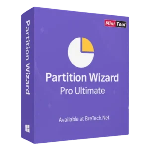 Partition Wizard Pro Ultimate software packaging design.