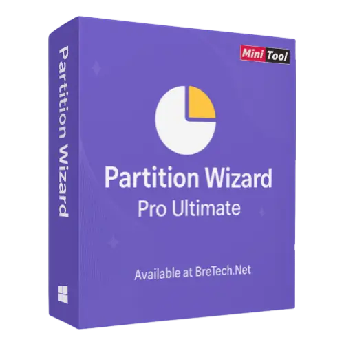 Partition Wizard Pro Ultimate software packaging design.