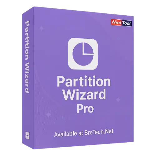 Partition Wizard Pro software box design on display.