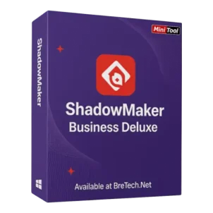 ShadowMaker Business Deluxe software box design