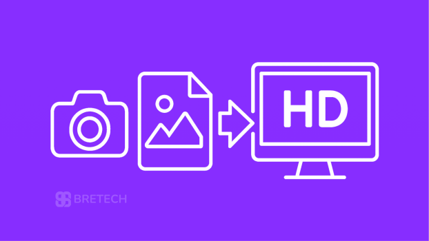 Image conversion from camera to HD display