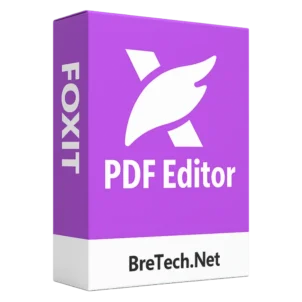 Foxit Editor software box packaging