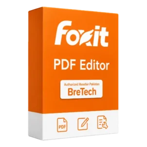 Foxit PDF Editor software box packaging