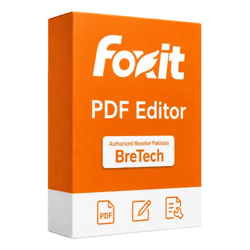 Foxit PDF Editor software box packaging