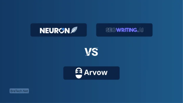 Comparison of Neuron, SEO Writing, and Arvow.