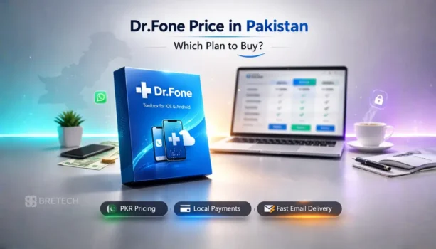 Dr.Fone pricing plans for Pakistan displayed creatively