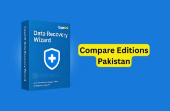 EaseUS Data Recovery Wizard edition comparison in Pakistan.