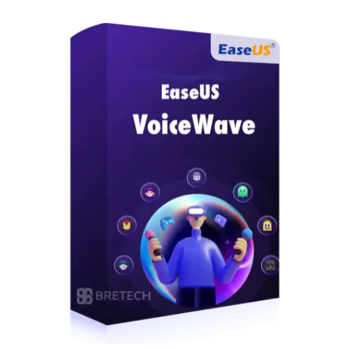 EaseUS VoiceWave software packaging design