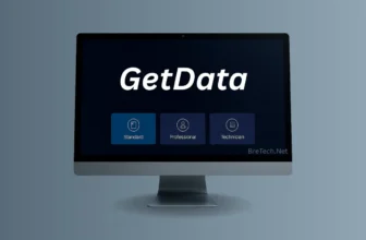 GetData software options on computer screen