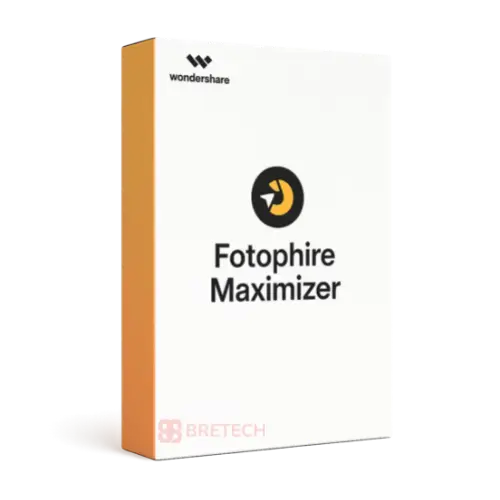 Wondershare Fotophire Maximizer software box design