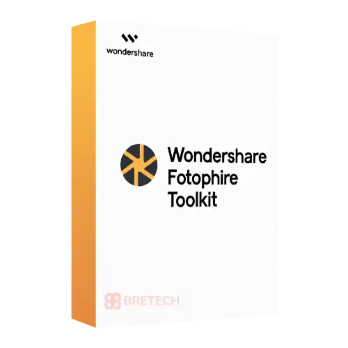 Wondershare Fotophire Toolkit software box.