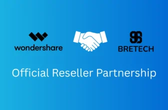 Wondershare and Bretech reseller partnership announcement
