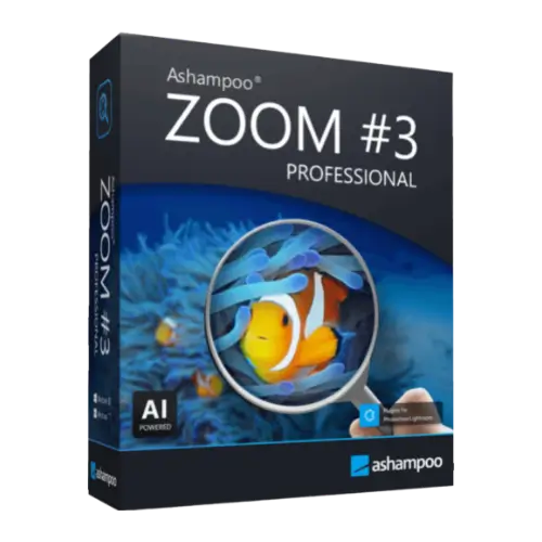 Ashampoo Zoom 3 Professional software box