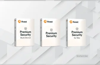 Avast Premium Security software boxes display