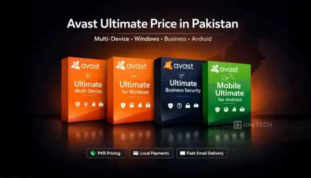 Avast Ultimate pricing options displayed in Pakistan