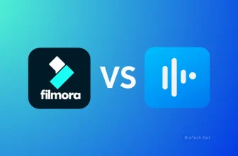Comparison of Filmora and another editing software