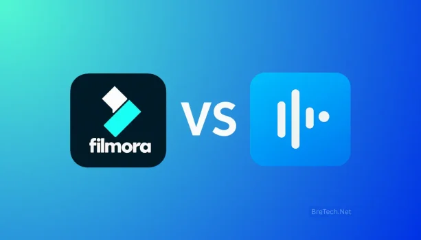 Comparison of Filmora and another editing software