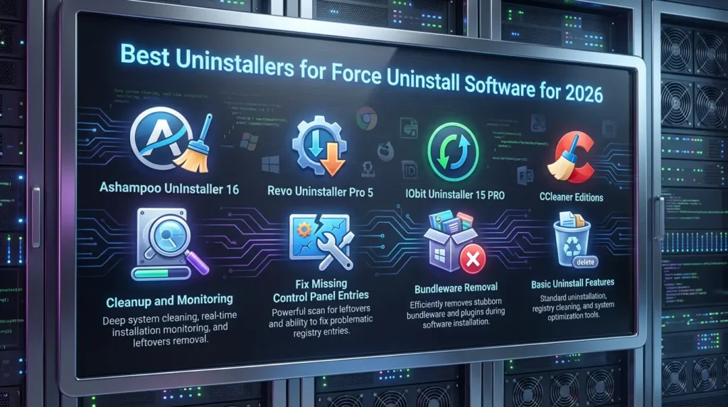 Top uninstaller software options for 2026