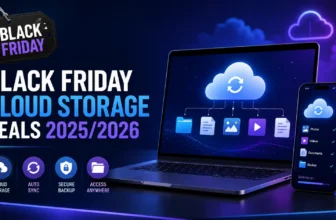 Black Friday cloud storage deals 2025 laptop smartphone