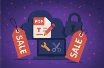 PDF editing tools sale illustration