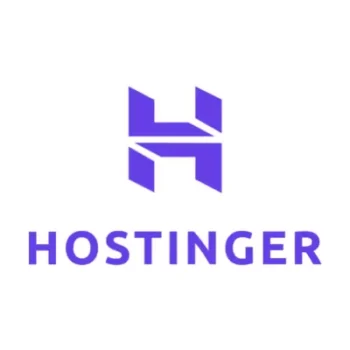 Hostinger logo in purple color
