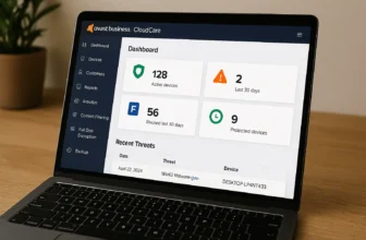 Avast CloudCare dashboard displaying device statistics