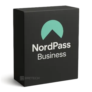 NordPass Business product packaging design.