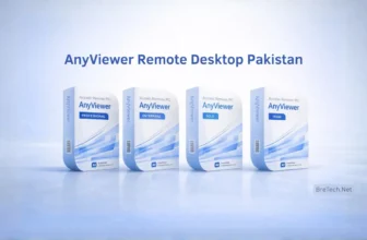 AnyViewer remote desktop software packages displayed.