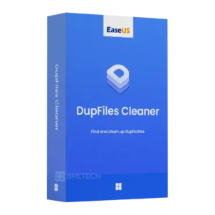 EaseUS DupFiles Cleaner software box design