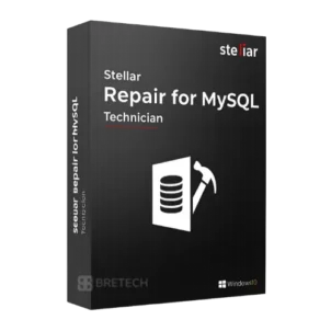 Stellar Repair for MySQL software box