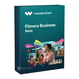 Wondershare Filmora Business Basic software box