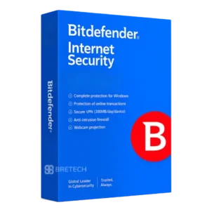 Bitdefender Internet Security software packaging