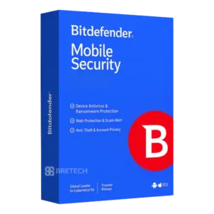 Bitdefender Mobile Security software box