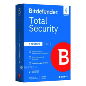 Bitdefender Total Security software box