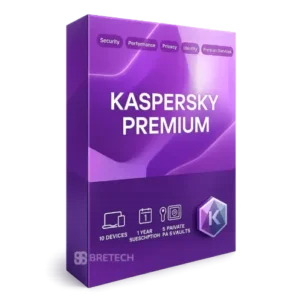 Kaspersky Premium software box design