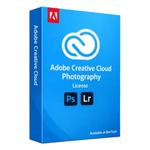 Adobe Creative Cloud Photography license box