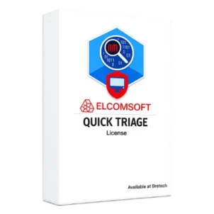 Elcomsoft Quick Triage software license box
