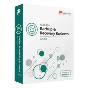 Paragon Backup & Recovery Business software box