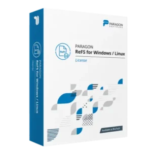 Paragon ReFS for Windows/Linux software box