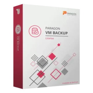 Paragon VM Backup software license box