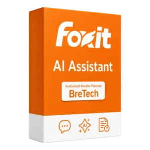 Foxit AI Assistant software box packaging