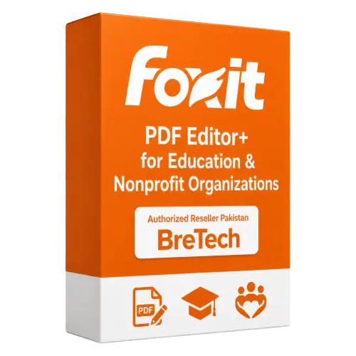 Foxit PDF Editor box for education nonprofits