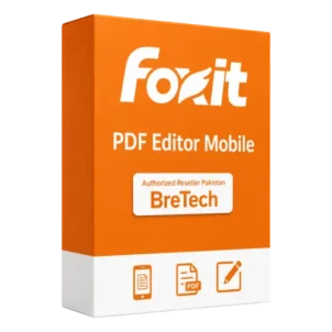 Foxit PDF Editor Mobile software box packaging